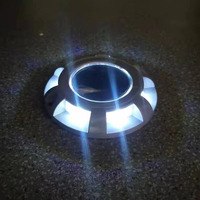 Reflector de Aluminio IP68 Impermeable con LED Solar de Alta Intensidad, Prismático, Intermitente, para Carreteras y Patios, Tipo de Contenido: Advertencia