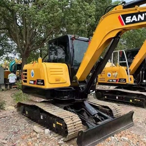 Miniexcavadora Sany SY60C Pro de 1.2 Toneladas con Cucharón de Excavación de 0.18m de Capacidad, Equipo de Construcción Usado, Motor y Caja de Cambios - Product Image 4