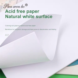 Panwenbo 24 Tờ 180gsm Giấy Pad Màu Nước Sơn Pad Vẽ Cuốn Sách Đánh Dấu Cuốn Sách 100% Bông Màu Nước Giấy Pad - Product Image 4