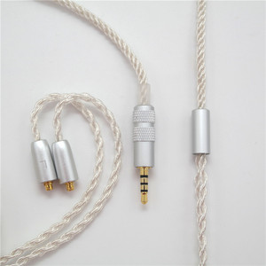 Cable de audio balanceado de 8 hilos de cobre plateado de alta gama de 2,5 mm, cable para auriculares MMCX con interfaces Im A2dc - Product Image 4