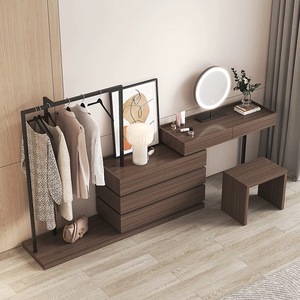 Diseño moderno Elegante Tablero de partículas duradero de madera Muebles de sala de estar Rieles de tocador - Product Image 3