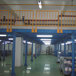 Platform struktur baja penghias lantai berongga lurus tabung persegi kapasitas muatan 2000kg Per Meter persegi - Product Image 3