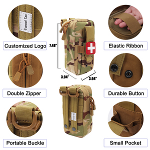 Trousse <span class=keywords><strong>de</strong></span> premiers secours tactique d'urgence, fournitures médicales, trousse <span class=keywords><strong>de</strong></span> traumatologie IFAK, pack pour soins des plaies traumatiques, blessures par balle, voiture, camping - Product Image 4