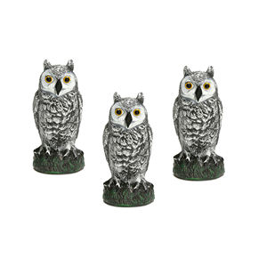 Figurines miniatures en gros, décoration de jardin, animaux, sculpture d'oiseau en PE personnalisée, petite sculpture d'extérieur, statue de hibou, leurre de chasse - Product Image 2