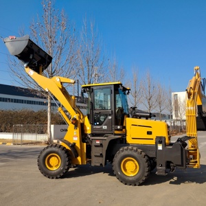 Chargeuse-pelleteuse haute performance 4x4, mini-excavatrice multifonctionnelle pour travaux agricoles et d'ingénierie - Product Image 4