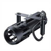 Nouveau Scooter Sous-Marin Électrique Étanche DIDEEP - Pompe de Plongée en Métal Noir - Équipement de Plongée Modèle Booster