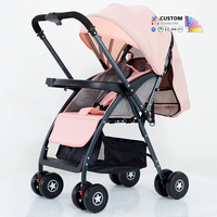 Vente en gros de poussettes et poussettes de luxe pour voyage Passeggino Leggero Poussettes pour bébé compactes pliantes 2 en 1 pour avion
