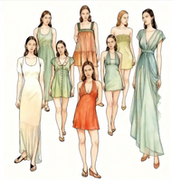 Robes longues sur mesure pour femmes, élégantes et moulantes, conçues par les fabricants de vêtements féminins, robes décontractées pour femmes