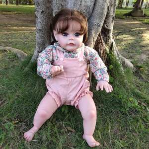 Muñeca Bebé Realista de Silicona R&B, Conjunto Infantil, Bebé Original <span class=keywords><strong>Reborn</strong></span>, Muñeca Americana, Bebé Real - Product Image 4