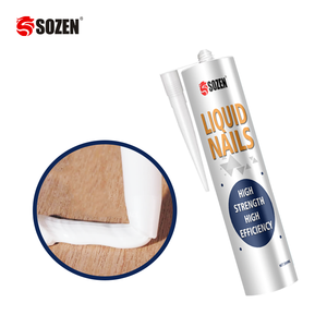 Cường độ cao mục đích chung GP Silicone uPVC PVC gạch góc keo lỏng móng tay không độc hại tốt niêm phong Nail-Free keo chất kết dính - Product Image 4