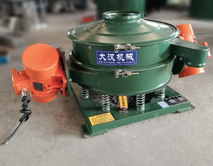 Compact Direct Discharge Vibrating Screen Double Vibration Motor Stainless Steel Industrial Screening Equipment for Food - Product Image 3