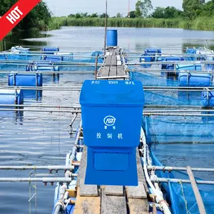 Auto Matic Shrimp Feeder Feeder Machine STLZ-120 With 120 Kgs Tank Capacity Stackable
