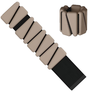 Bracelet réglable en velcro triangulaire, taille universelle, pour le sport et le fitness, poids en silicone et fer pour poignet et cheville, pour la force des bras - Product Image 6