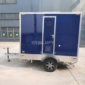 Remorques portables 2025 avec salle de roues, camion, toilettes mobiles, remorque de toilettes - Product Image 6