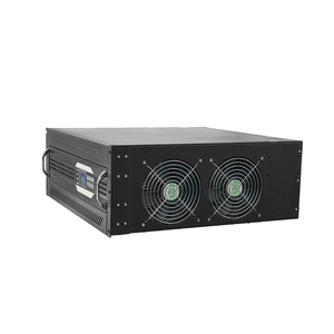 Convertidor de Montaje en Rack 4U de 6.4Kw 110/220VDC a 220VAC para Telecomunicaciones, Onda Sinusoidal Pura, Cargador Conmutador BVT110/220-8KVAR de Alta Eficiencia - Product Image 3