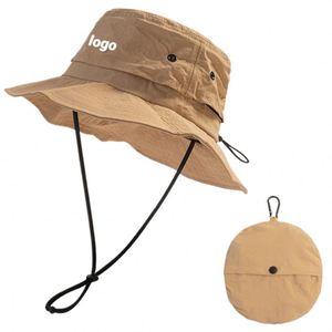 Sombrero de Pesca Plegable, Transpirable y de Secado Rápido, con Logotipo Personalizado, para Publicidad, Camping, Senderismo, Regalo Promocional - Product Image 1
