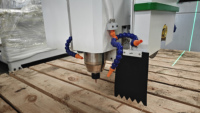 Máquina de Corte de Piedra CNC de 5 Ejes para Encimeras de Cocina, Mesas de Granito y Mármol