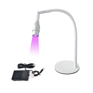 Pédale <span class=keywords><strong>Gel</strong></span> X <span class=keywords><strong>UV</strong></span> <span class=keywords><strong>LED</strong></span> Flash Cure Ongles et Extensions de Cils Faisceau Focalisé Blanc Support De Bureau <span class=keywords><strong>Lampe</strong></span> À Ongles 5W - Product Image 2
