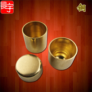 ฝาครอบขาทองเหลืองบริสุทธิ์กันลื่นสำหรับโซฟาเก้าอี้โต๊ะเฟอร์นิเจอร์แผ่นป้องกันสไตล์จีนใหม่ - Product Image 1