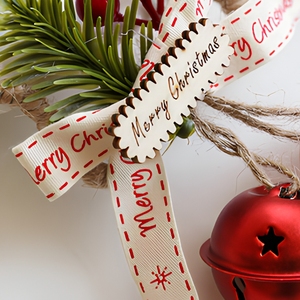 Liontin Lonceng Natal Hiasan Dinding Bintang Lima Sudut Dekorasi Ornamen Pohon Natal - Product Image 6