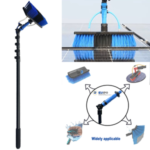 Kit d'outils de <span class=keywords><strong>lavage</strong></span> de panneaux solaires télescopiques en aluminium Qiyun nouvelle génération 5,8 m pour le nettoyage des fenêtres - Product Image 1