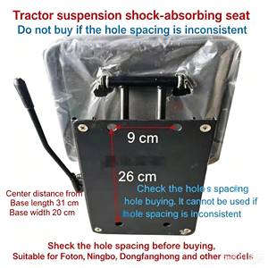 Sièges Agricoles Universels Confortables et Durables Dongfanghong DFAM LOVOL YTO pour Tracteurs, Moissonneuses-Batteuses et Chariots Élévateurs Modifiés – Vente en Gros - Product Image 3