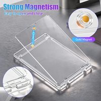 Support de Présentation Professionnel pour Cartes de Collection Sportives 35 PT – Porte-Cartes en Plastique Transparent Magnétique pour Cartes à Collectionner