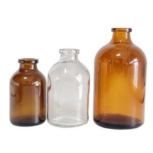 <span class=keywords><strong>Acheter</strong></span> 30ml50ml 100ml Flacon <span class=keywords><strong>en</strong></span> <span class=keywords><strong>verre</strong></span> moulé transparent et ambré pour la médecine - Product Image 1
