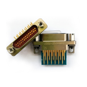 ขั้วต่อสายไฟฟ้าแบบ Micro-D รุ่น J30J ซีรีส์ J30J-25ZKN-J J30J-25ZKWP7-J ขั้วต่อ 25 พิน รุ่น J30J-25ZKNP5-J สำหรับการบิน - Product Image 2