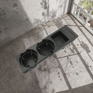 Portavasos Trasero de Plástico BEE Negro para <span class=keywords><strong>BMW</strong></span> E46 <span class=keywords><strong>318</strong></span> 320 325 330 1998-2006 OE 51168217953 51168217955 51168248504 1 Año - Product Image 3