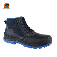 Chaussures de travail de sécurité d'isolation électrique supérieure en maille tricotée à bout en acier Rocky Buffalo