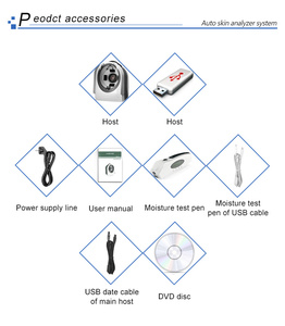 Công nghệ cao thế hệ thứ 5 chuyên nghiệp phân tích da mặt ma thuật gương kính lúp Derma quét Máy quét da hiệu quả - Product Image 5