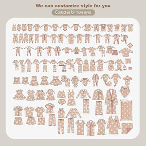 Conjunto Deportivo <span class=keywords><strong>de</strong></span> Algodón Estampado Estilo Coreano Angou para Bebés y Niños Pequeños, Sudadera y Pantalones Deportivos para Niños y Niñas, Ropa Infantil al por Mayor - Product Image 2