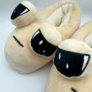 Groothandel 2024 Nieuwe Speelgoed Pop Vloerschoenen Mijn Huisdier Alien Pou Plushie Slak Figuur Comfort Knuffels Escargot Slipper Voor Binnen