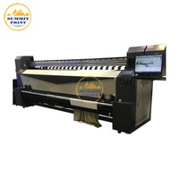 3.2m Textile chine imprimante numérique drapeau imprimante drapeau Machine d'impression avec 8 tête d'impression Eps