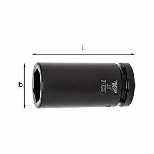 Vaso de precipitados U235 de acero inoxidable con boca hexagonal de 27 mm y 85 mm de longitud, estándar ISO 2725-2, equipo de laboratorio - Product Image 1