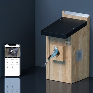 Caméra de Nid d'Oiseau à Faible Consommation d'Énergie, Grand Angle de Vision, 5MP, avec Vision Nocturne, Wi-Fi, Solaire, Garantie 1 An - Product Image 3