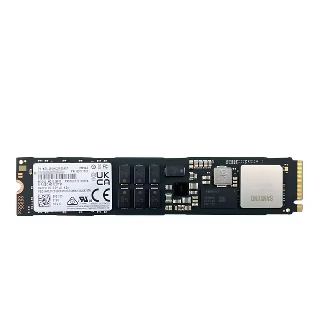 MZ1L23T8HBLA-00A07 PM9A3 3.84TB M.2 22110 NVME Solid-state Drive SSD SATA 3.0 Expansion Port ABS Shell Desktop Internal Use