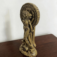 Figurines personnalisées de la déesse grecque Hécate, statues en résine, sculpture d'autel païen, style bois, décoration intérieure, cadeaux