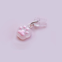 Bouchon anti-poussière USB C Type C Port Cover Charm Phone Anti-Dust Plugs Cartoon Pendentifs Charging Port Plugs