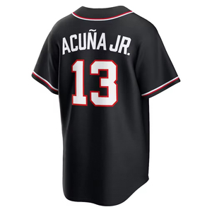 Vente en gros de maillots de baseball Atlanta de haute qualité, nouveau style, broderie personnalisée - Product Image 4