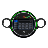 Autorradio de Coche Route con Android y 8 Núcleos para BMW Mini Cooper R56 R60, GPS de 9 Pulgadas con Luz Ambiental y Carplay Inalámbrico