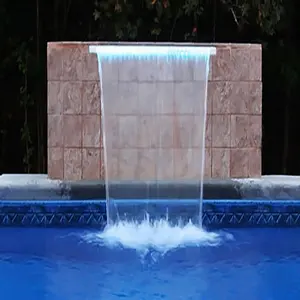 Indoor Outdoor Dekoration Dusch brunnen Pool Wasserfall