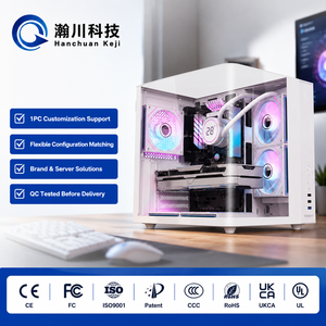 PC de jeu à refroidissement liquide AMD Ryzen 7 7800X3D RTX 4070 Ti Super 32G 1T SSD Système de joueur professionnel personnalisable OEM - Product Image 1