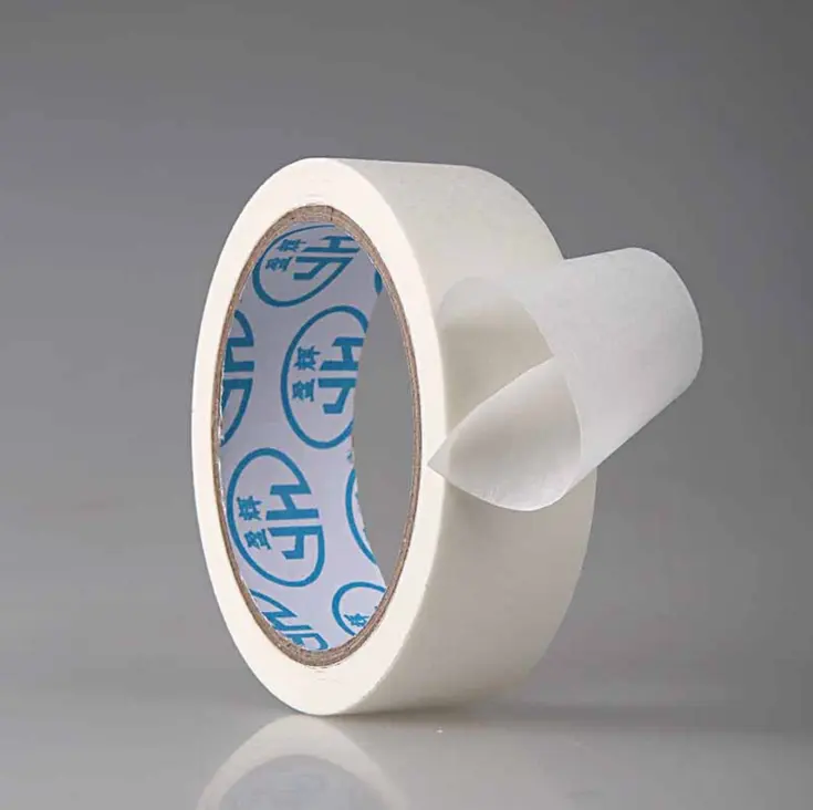 Amazon ho sale nice price fashion White Color Custom Printed Packing Adhesive Kraft Paper Tape