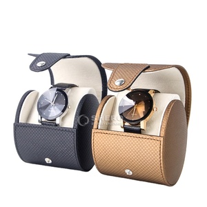 Boîte de rangement pour montre en cuir de luxe avec logo personnalisé, boîte de présentation pour montre, emballage cadeau - Product Image 2