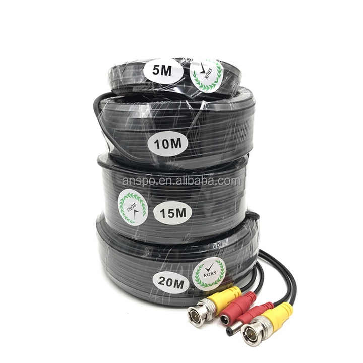 Cavo BNC + Alimentazione 30m Per Videosorveglianza - Connettori Per Telecamere CCTV Professionali - Foto 12