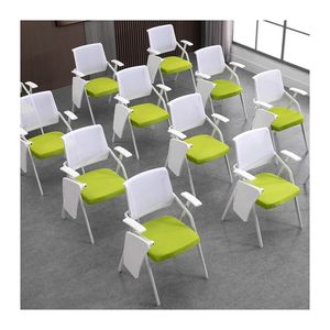 Buena silla <span class=keywords><strong>de</strong></span> oficina escandinava moderna con escritorio retráctil para <span class=keywords><strong>Academia</strong></span> corporativa y escuela <span class=keywords><strong>de</strong></span> idiomas - Product Image 3