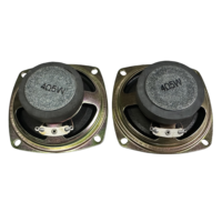 Altavoz de 3 Pulgadas (77mm), 5W, 4 Ohmios, Venta al Por Mayor de Fábrica, Buen Sonido, Altavoz Cuadrado Magnético Externo de Rango Completo