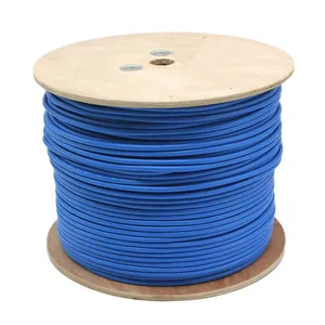 1000FT Reel Cat6 Ethernet LAN Network SFTP Double Shielded Cable 23AWG Solid CCA Wire 0.56mm PVC CE ROHS